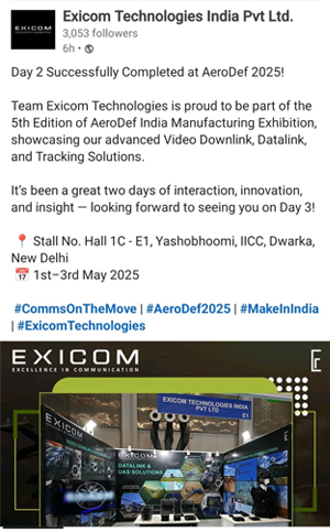 Exhibitor Feedback